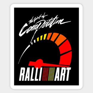 RalliArt Competition Speedometer Magnet